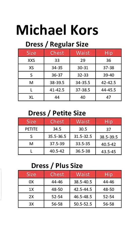 michael kors 7m size|michael kors pants size chart.